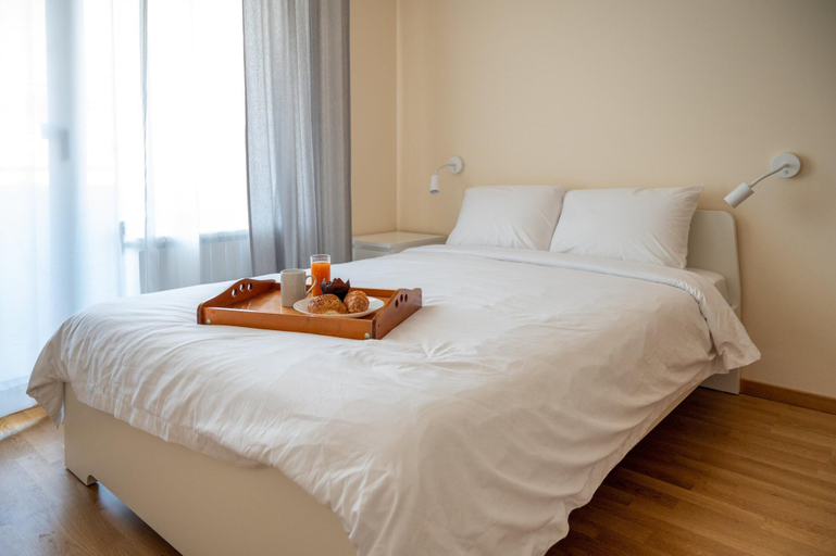 Bedroom 2, Spacious 1bdr Apartment in City Centre With Balcony, Stolichna