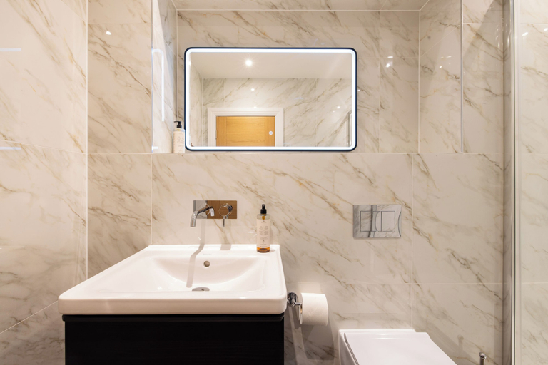 Bathroom 3, Staines Riverside by Charles Hope, Surrey