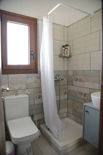 Bathroom 3, Ira Charming apt with stunning view, Thessaly