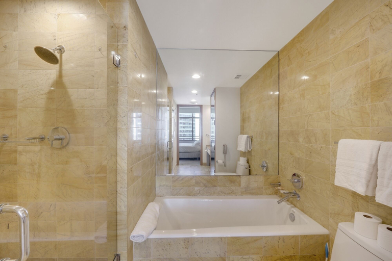 Bathroom, Miami Luxury Executive Apartment, Miami-Dade