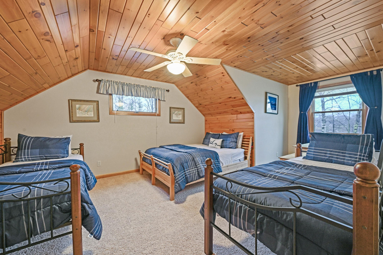 Bedroom 4, Lakeside Haus in Presque Isle, Vilas