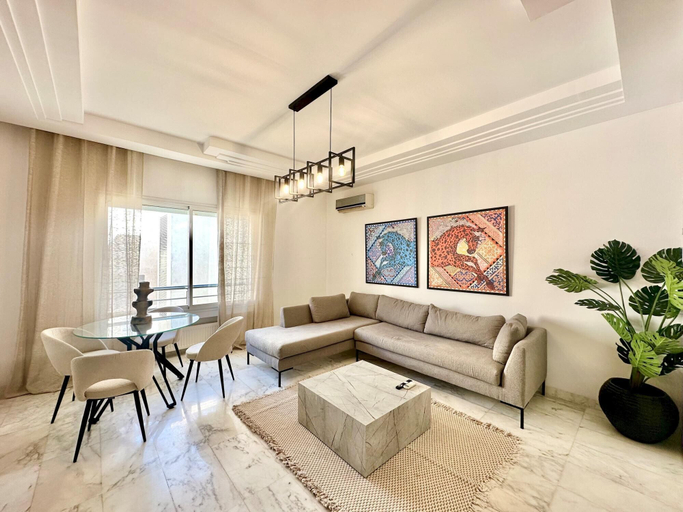 Room 5, Elyssa Superbe Appartement aux Jardins de Carthage, Carthage