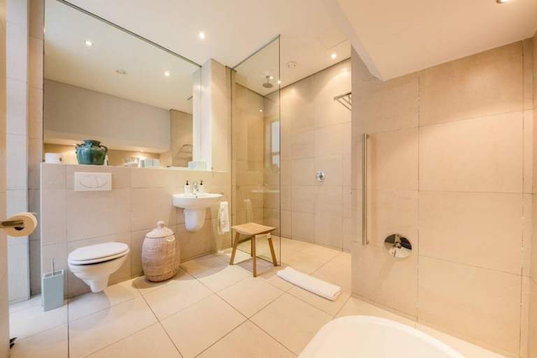 Bathroom 3, Spacious Holiday Apartment With Pool in Trendy De Waterkant Loader Apartment, City of Cape Town
