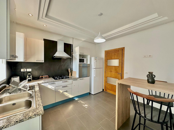 Room 3, Elyssa Superbe Appartement aux Jardins de Carthage, Carthage