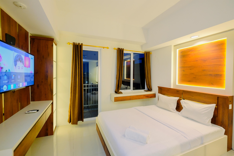 Bedroom 2, Comfortable and Good Studio Bogor Icon Apartment By Travelio, Bogor