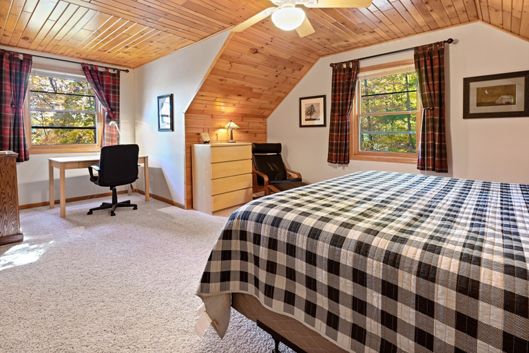 Bedroom 3, Lakeside Haus in Presque Isle, Vilas