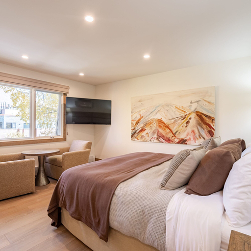 Room 5, Durant Den by Rovetravel 2BR Apt w Private Patio, Pitkin