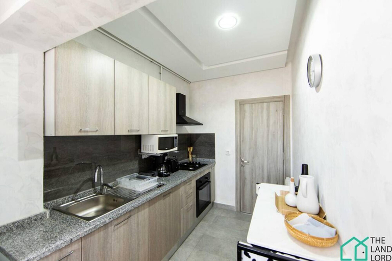 Room 3, New 1bd With Swimming Pool 5mn to Lac Carthage, Bouhaira