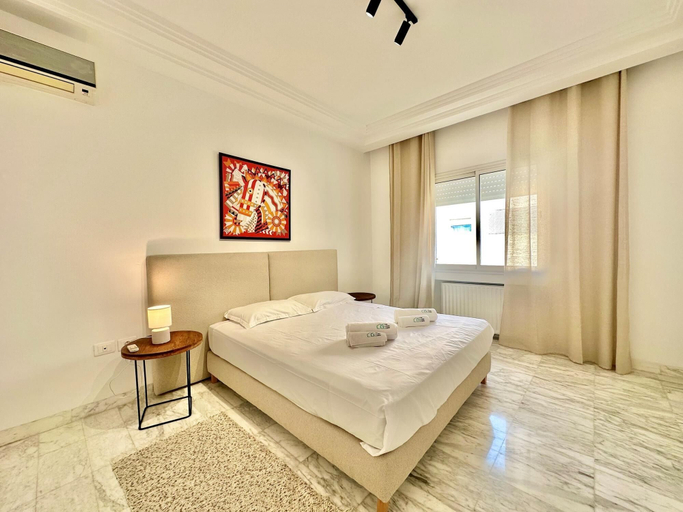 Room 4, Elyssa Superbe Appartement aux Jardins de Carthage, Carthage