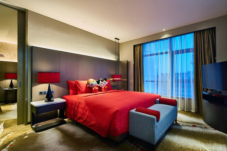 Bedroom 3, Wanda Realm Qiqihar, Qiqihar