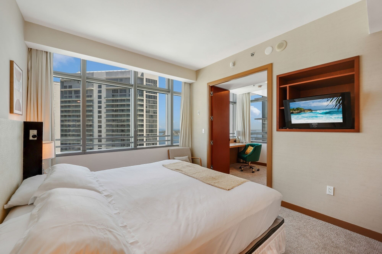 Bedroom 3, Miami Luxury Executive Apartment, Miami-Dade