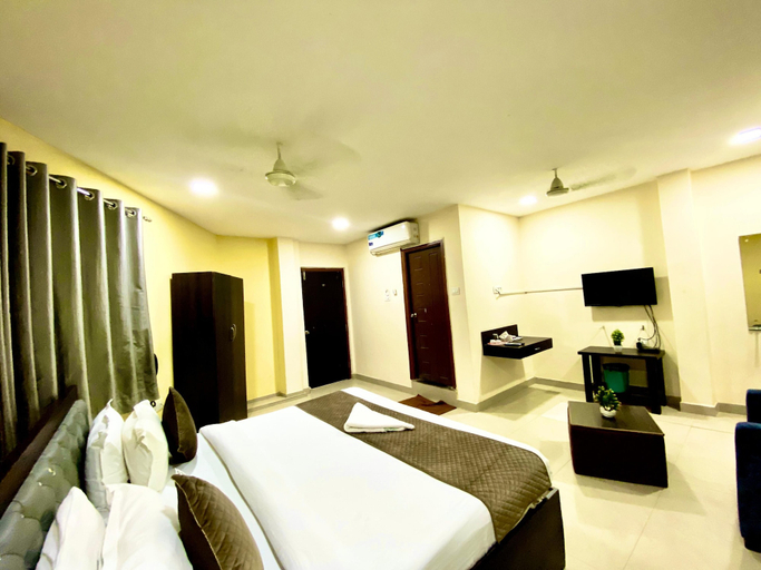 Bedroom 2, Hotel Sky Park - Airport Zone, Ranga Reddy