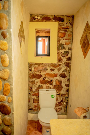 Bathroom, Ouednoujoum Ecolodge & SPA, Ouarzazate