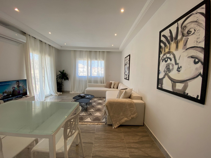Room 5, Le Relais Apt de Luxe 5mn de la Marsa, La Marsa