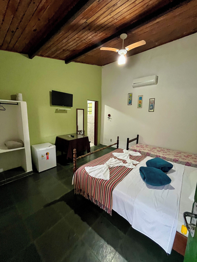 Bedroom, Hotel Fazenda Rancho Mineiro, Engenheiro Paulo de Front