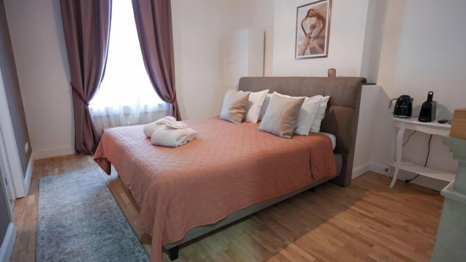 Bedroom 3, Hôtel de Maître de Vaughan, Bruxelles