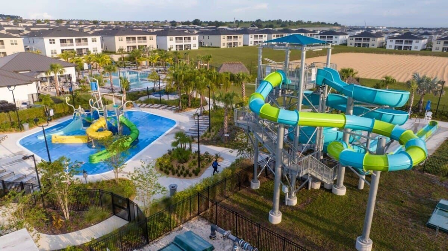 Water park 3, Gorgeous 5Bd Screened Pool at Champions Gate 1125, Osceola