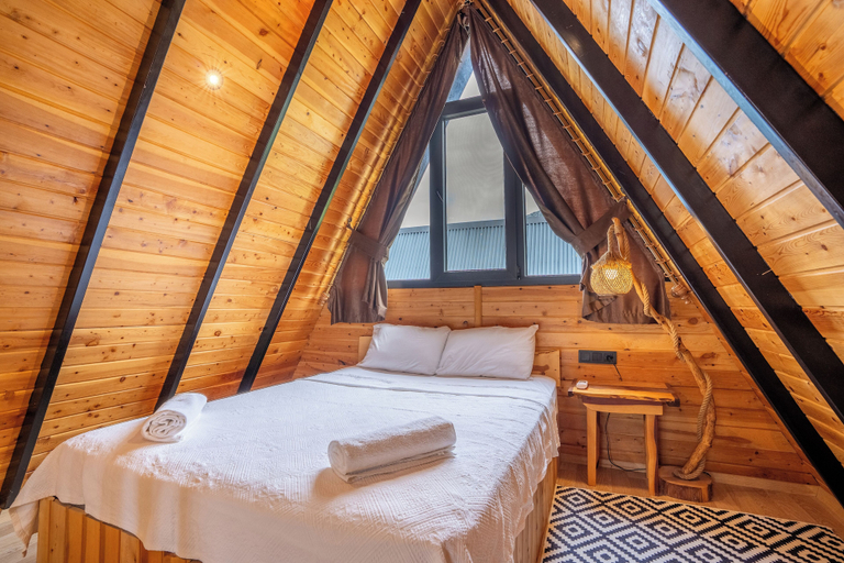 Bedroom 2, Karaöz Sapphire Bungalows, Kumluca