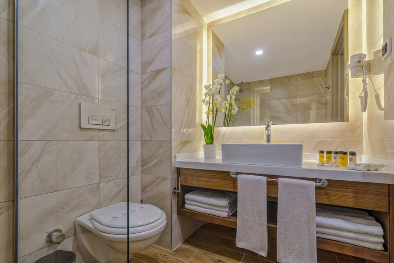 Bathroom 5, Ring Beach Hotel, Kemer