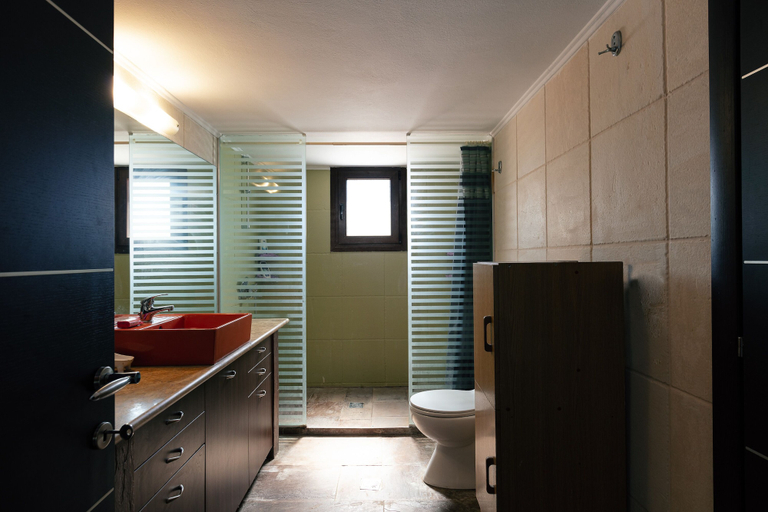 Bathroom, Villa Skantali, Crete