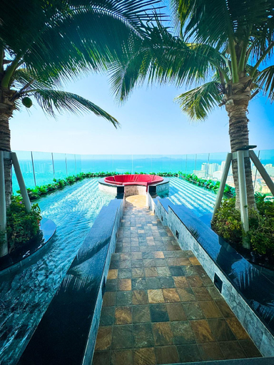 Sport & Beauty 5, Riviera Ocean Drive Luxe Queen Studio Ocean View, Pattaya