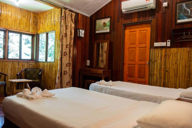Bedroom 3, Bilit Adventure Lodge, Kinabatangan
