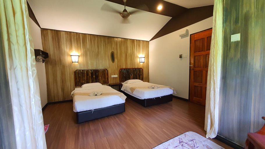 Bedroom 2, Bilit Adventure Lodge, Kinabatangan