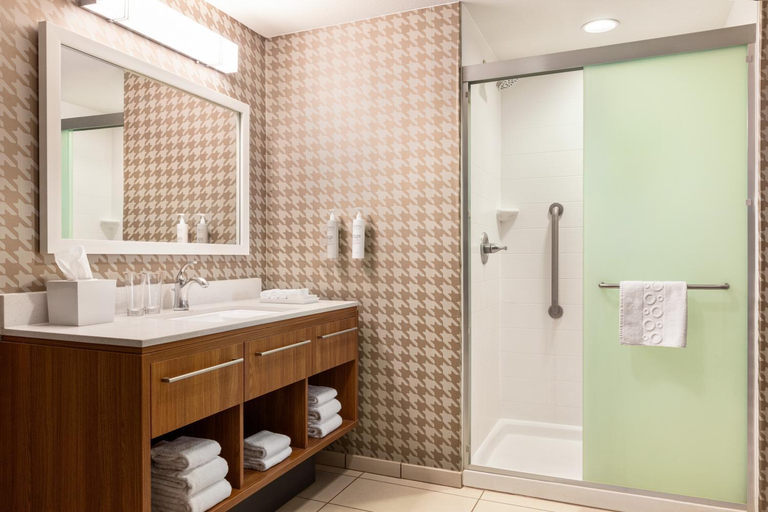 Bathroom 4, Home2 Suites by Hilton Lubbock, Lubbock