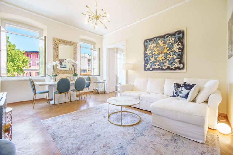 Bedroom 3, James Joyce Luxury Apartment, Trieste