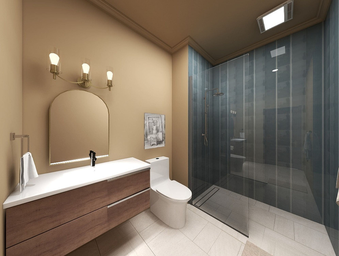 Bathroom 3, Powerhouse on Broadway, Scotts Bluff