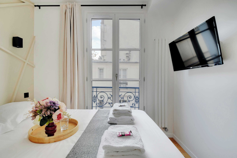 Bedroom 3, Résidence Paris CREMIEUX, Paris