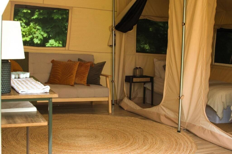 Bedroom 3, Bell Tent Village, Nottinghamshire