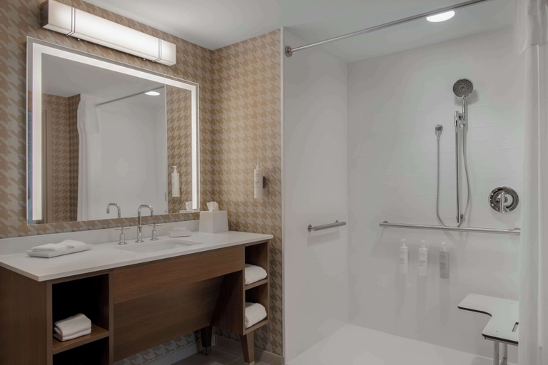 Bathroom 4, Home2 Suites By Hilton Jacksonville Downtown, Duval