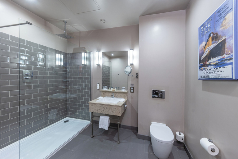 Bathroom 4, Titanic Hotel Liverpool, Sefton