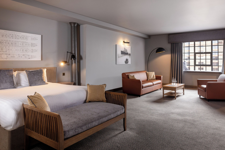Bedroom 3, Titanic Hotel Liverpool, Sefton