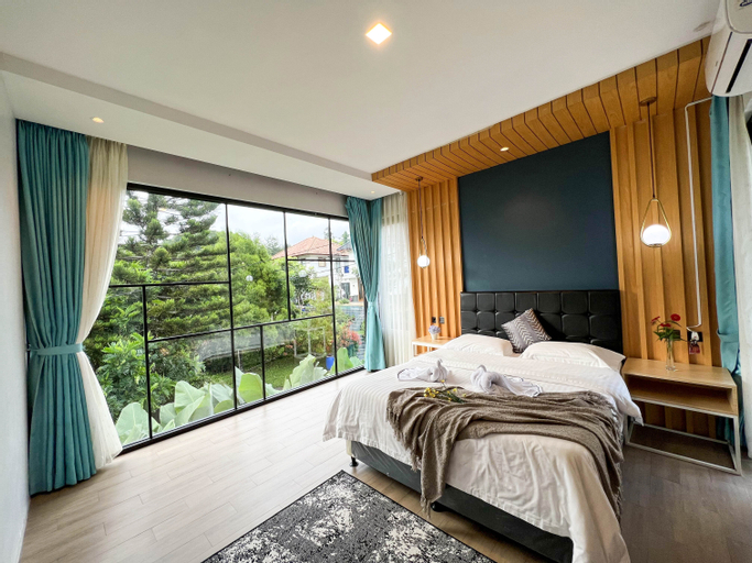 Bedroom 3, Villa Amethyst KB-5 Lembang 4 Bedrooms With Private Pool, Bandung
