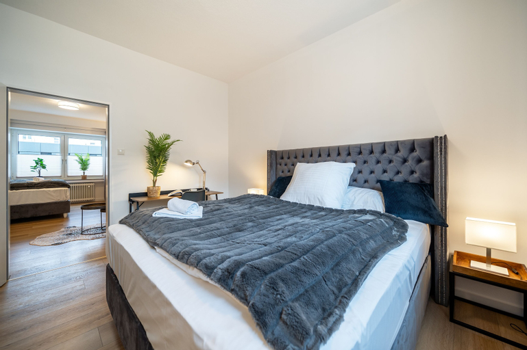 Bedroom 2, City Wohlfühloase - FeWo Berger, Bielefeld