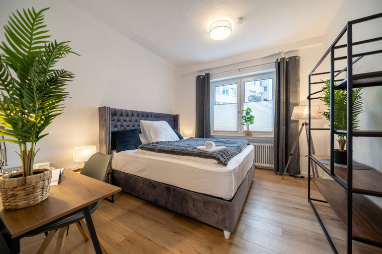 Bedroom 1, City Wohlfühloase - FeWo Berger, Bielefeld