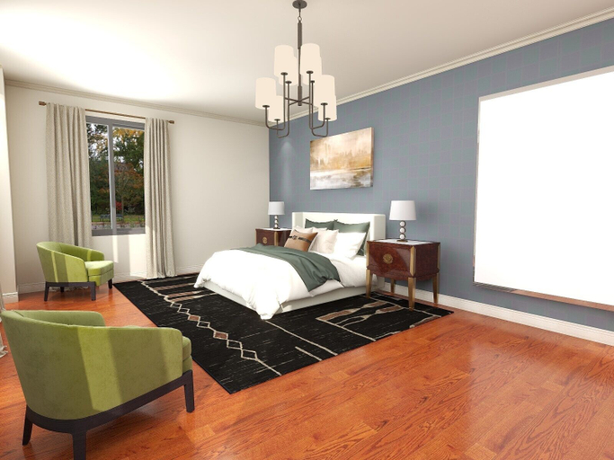 Bedroom 2, Powerhouse on Broadway, Scotts Bluff