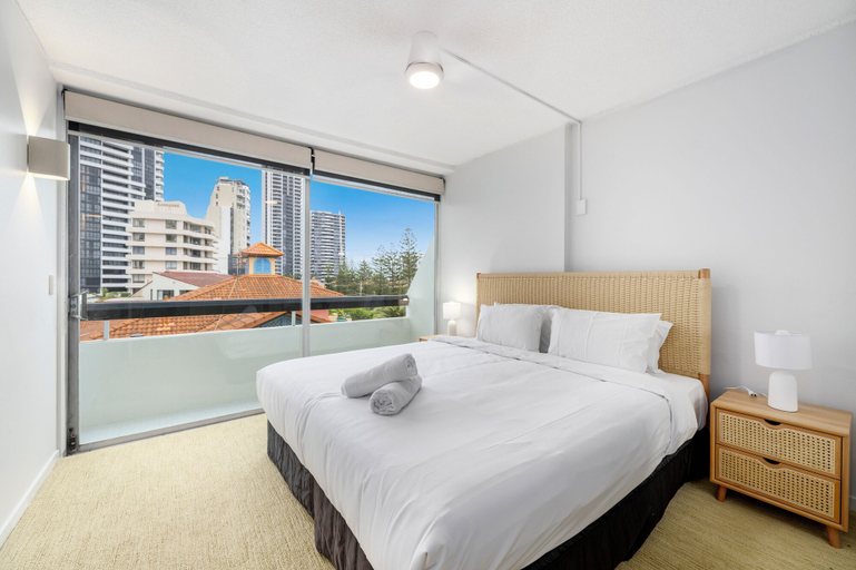 Bedroom 3, Hi Ho Beach Apartments, Gold Coast