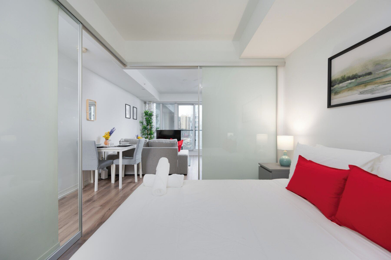 Bedroom 1, Soho Residence Jarvis, Toronto
