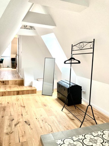 Bedroom, Das Stader Loft mit Sonnenbalkon, Stade
