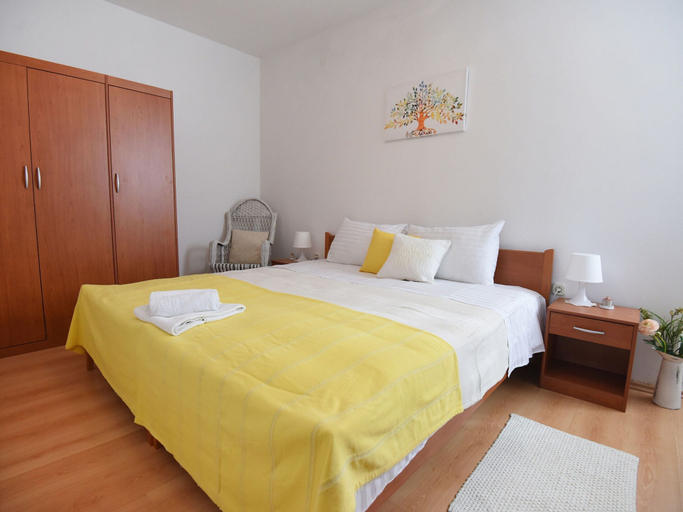 Bedroom 3, Apartment in Maslenica Near the Sea, Jasenice