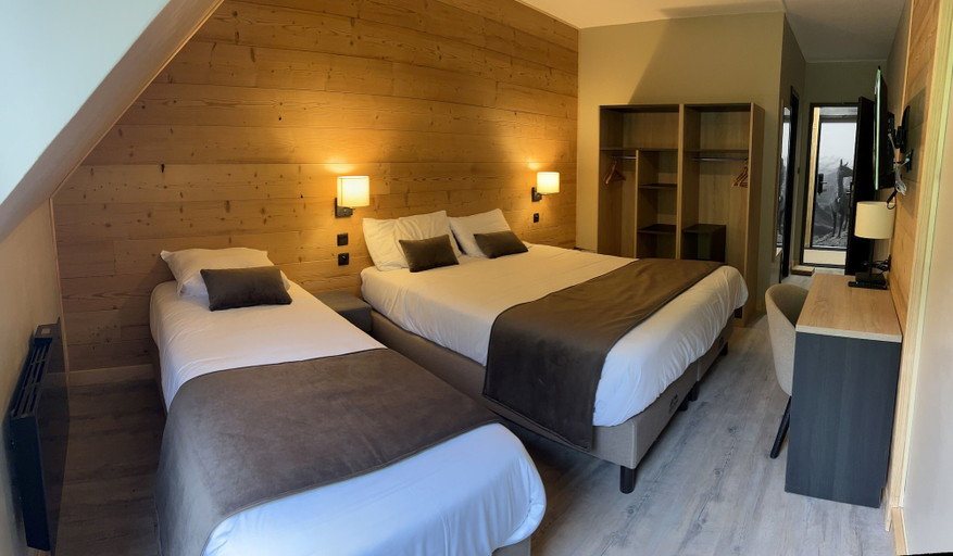 Bedroom 4, Hôtel Le Picors, Hautes-Pyrénées