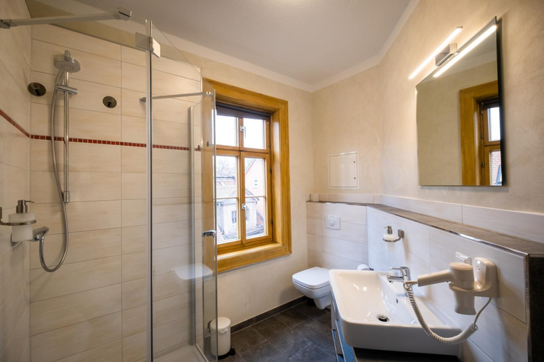Bathroom 3, "goethezimmer" Ferienwohnungen Am Schloss, Weimar