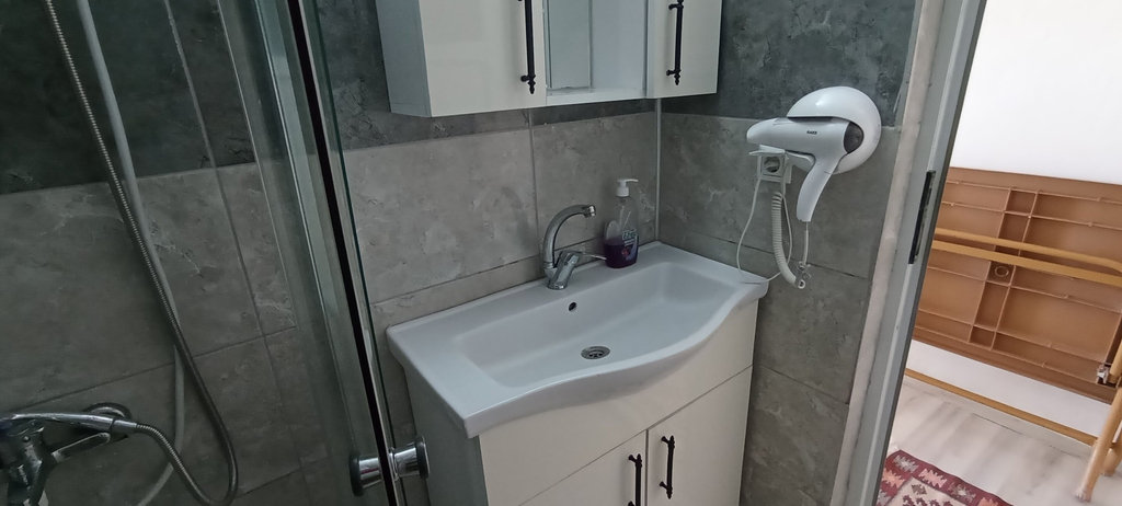 Bathroom 2, Kardelen apart Mesudiye, Datça