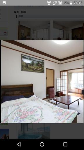 Bedroom 2, Business Hotel Seifuso, Saiki