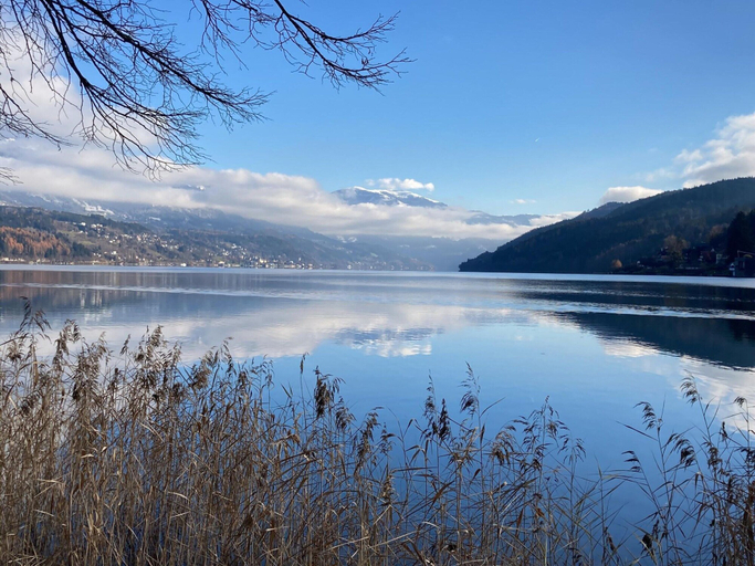 View from property 2, Holiday Home Seeboden Near Ski & Lake Views, Spittal an der Drau