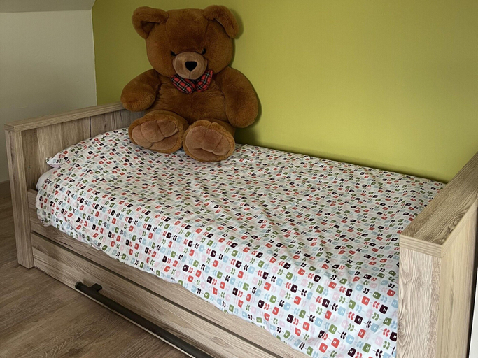 Bedroom 2, Holiday Home in Koekelare With Scenic Views, West-Vlaanderen