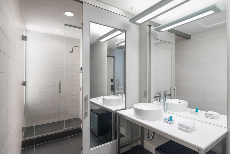 Bathroom 4, Aloft by Marriott Tampa Downtown, Hillsborough